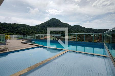 Área comum - Piscina de apartamento para alugar com 1 quarto, 59m² em Canto do Forte, Praia Grande