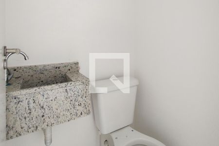 Lavabo de apartamento para alugar com 1 quarto, 59m² em Canto do Forte, Praia Grande