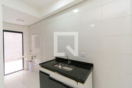 Cozinha de apartamento para alugar com 1 quarto, 33m² em Quinta da Paineira, São Paulo
