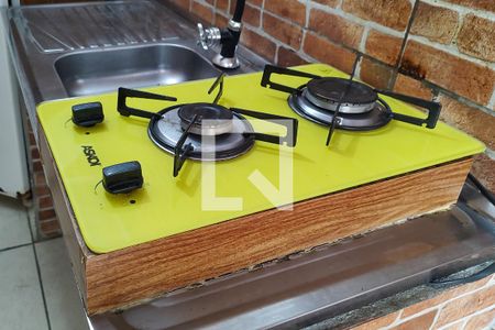 Cozinha de casa de condomínio para alugar com 0 quarto, 25m² em Boqueirão, Praia Grande