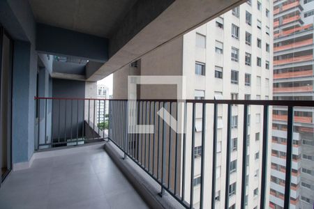 Varanda de apartamento à venda com 2 quartos, 41m² em Santo Amaro, São Paulo