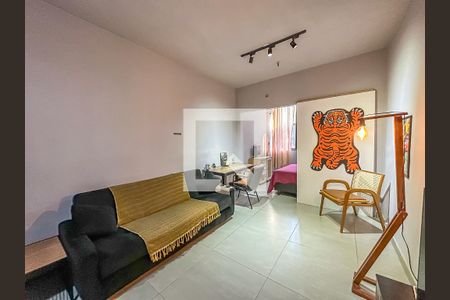 Sala/Quarto de apartamento à venda com 1 quarto, 41m² em Centro, Rio de Janeiro