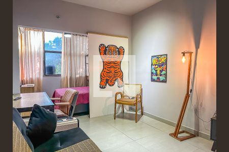 Sala/Quarto de apartamento à venda com 1 quarto, 41m² em Centro, Rio de Janeiro