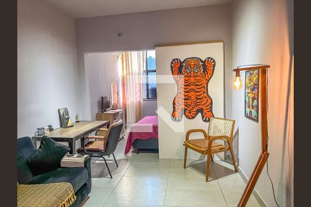 Sala/Quarto de apartamento à venda com 1 quarto, 41m² em Centro, Rio de Janeiro