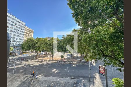 Vista da Sala/Quarto de apartamento à venda com 1 quarto, 41m² em Centro, Rio de Janeiro
