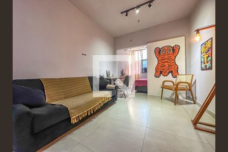Sala/Quarto de apartamento à venda com 1 quarto, 41m² em Centro, Rio de Janeiro
