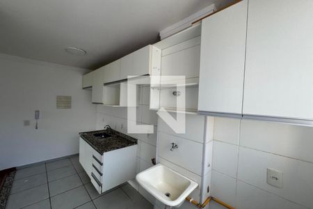 Cozinha de apartamento para alugar com 2 quartos, 58m² em Quintino Facci Ii, Ribeirão Preto