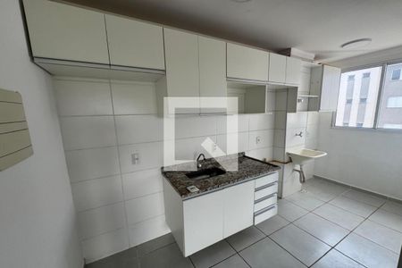 Cozinha de apartamento para alugar com 2 quartos, 58m² em Quintino Facci Ii, Ribeirão Preto