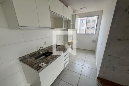 Cozinha de apartamento para alugar com 2 quartos, 58m² em Quintino Facci Ii, Ribeirão Preto