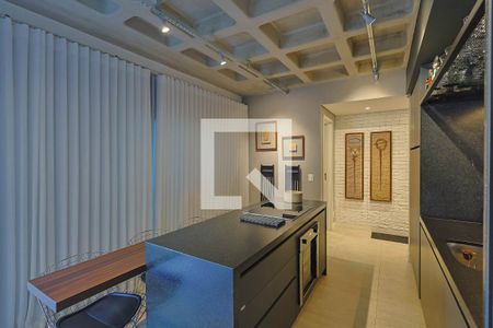 Cozinha de apartamento à venda com 1 quarto, 68m² em Savassi, Belo Horizonte