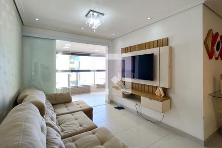 Sala de apartamento para alugar com 2 quartos, 85m² em Canto do Forte, Praia Grande