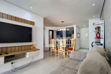 Sala de apartamento para alugar com 2 quartos, 85m² em Canto do Forte, Praia Grande