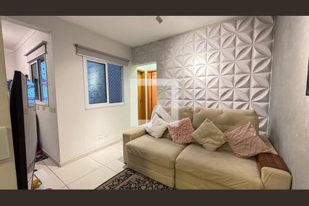 Sala de apartamento à venda com 2 quartos, 86m² em Vila Helena, Santo André