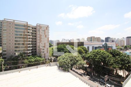 Vista de kitnet/studio para alugar com 1 quarto, 22m² em Indianópolis, São Paulo