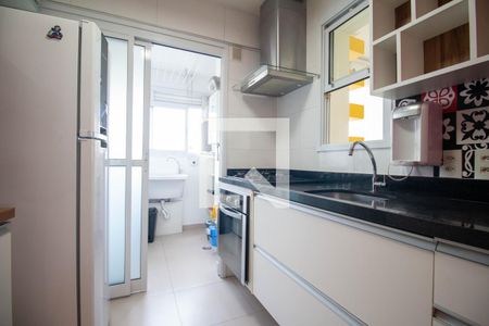 Cozinha de apartamento à venda com 1 quarto, 54m² em Cidade Monções, São Paulo