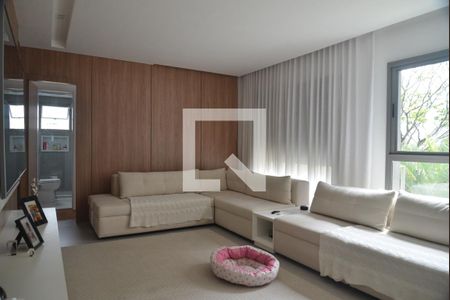 Sala de Estar de apartamento à venda com 3 quartos, 153m² em Jardim, Santo André