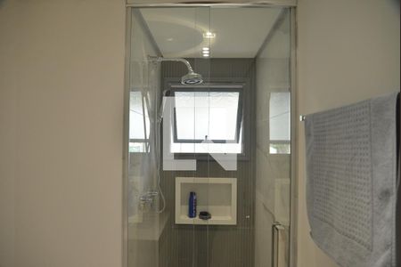 Banheiro da Suíte 1 de apartamento à venda com 3 quartos, 153m² em Jardim, Santo André