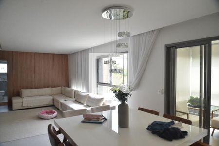 Sala de Estar de apartamento à venda com 3 quartos, 153m² em Jardim, Santo André