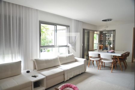 Sala de Estar de apartamento à venda com 3 quartos, 153m² em Jardim, Santo André