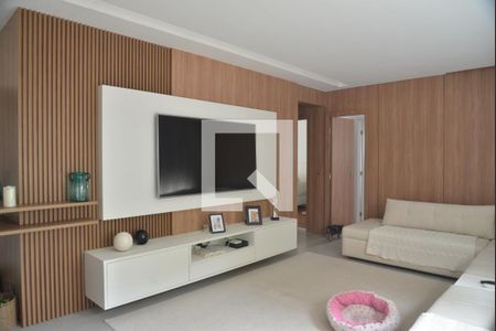 Sala de Estar de apartamento à venda com 3 quartos, 153m² em Jardim, Santo André