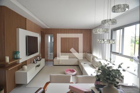 Sala de Estar de apartamento à venda com 3 quartos, 153m² em Jardim, Santo André