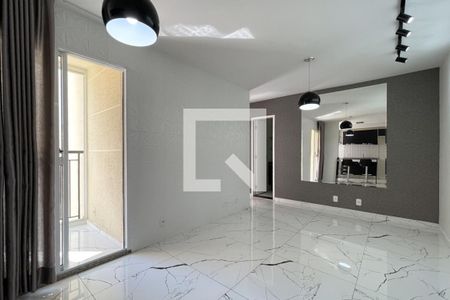 Sala  de apartamento para alugar com 2 quartos, 49m² em Planalto, São Bernardo do Campo