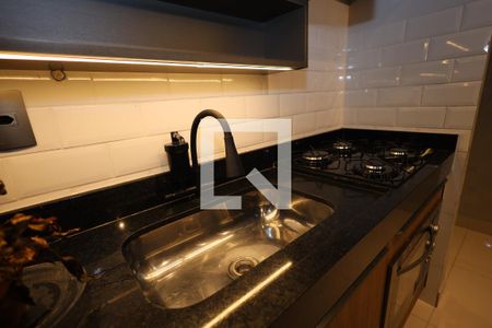 Cozinha de apartamento à venda com 2 quartos, 68m² em Vila Rosa, Goiânia