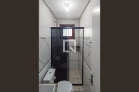 Banheiro da Suíte de casa para alugar com 2 quartos, 90m² em Mauá, Novo Hamburgo