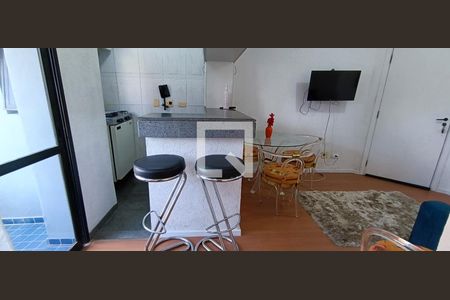 Sala/Cozinha de apartamento para alugar com 1 quarto, 30m² em Vila Suzana, São Paulo