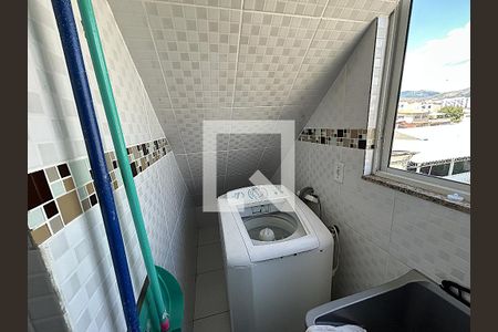 Área de Serviço de casa à venda com 2 quartos, 80m² em Inhaúma, Rio de Janeiro