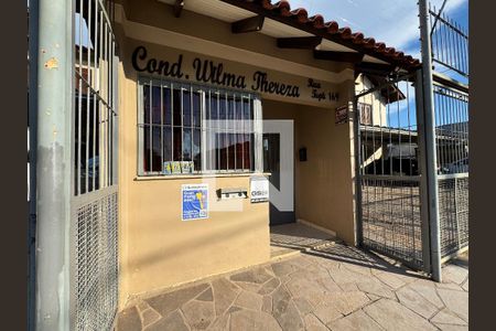 plaquinha fachada de casa de condomínio à venda com 3 quartos, 102m² em Scharlau, São Leopoldo