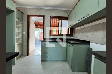 Cozinha de casa de condomínio à venda com 3 quartos, 102m² em Scharlau, São Leopoldo