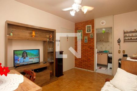 Sala de apartamento para alugar com 1 quarto, 50m² em Cidade Baixa, Porto Alegre
