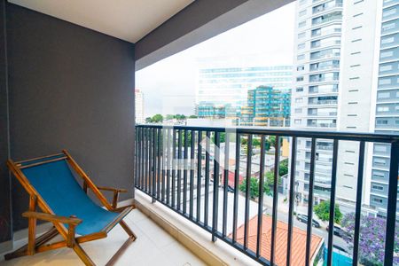 Sacada de kitnet/studio para alugar com 1 quarto, 27m² em Vila Guarani (zona Sul), São Paulo