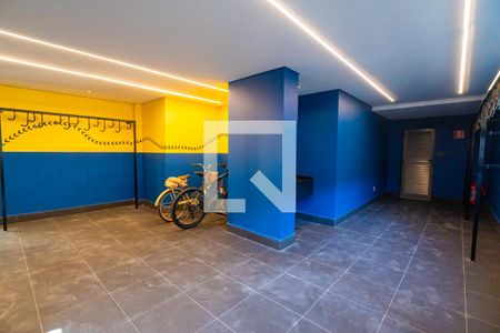 Área comum - Bicicletário de kitnet/studio para alugar com 1 quarto, 27m² em Vila Guarani (zona Sul), São Paulo