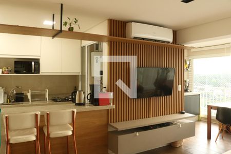 Sala de apartamento para alugar com 2 quartos, 62m² em Vila Anastácio, São Paulo