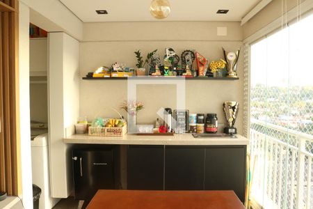 Varanda gourmet de apartamento para alugar com 2 quartos, 62m² em Vila Anastácio, São Paulo