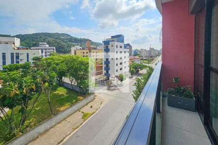 varanda de apartamento para alugar com 4 quartos, 290m² em Jardim Tres Marias, Guarujá