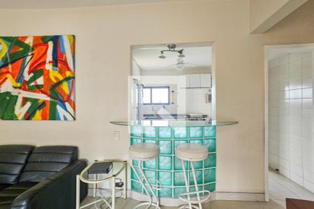 Cozinha de apartamento para alugar com 4 quartos, 290m² em Jardim Tres Marias, Guarujá