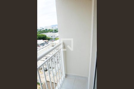 Varanda da Sala de apartamento à venda com 1 quarto, 38m² em Parque Industrial Tomas Edson, São Paulo