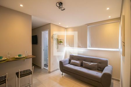 Sala/Cozinha de kitnet/studio à venda com 1 quarto, 30m² em Vila Dom Pedro Ii, São Paulo