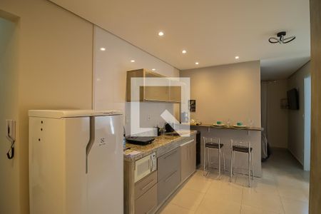 Sala/Cozinha de kitnet/studio à venda com 1 quarto, 30m² em Vila Dom Pedro Ii, São Paulo