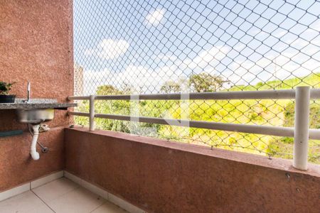 Varanda de apartamento para alugar com 2 quartos, 55m² em Jardim Maria Helena, Barueri