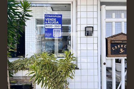 Placa - Fachada de apartamento à venda com 3 quartos, 80m² em Taquara, Rio de Janeiro