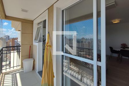 Varanda da Sala de apartamento para alugar com 1 quarto, 45m² em Cambuí, Campinas