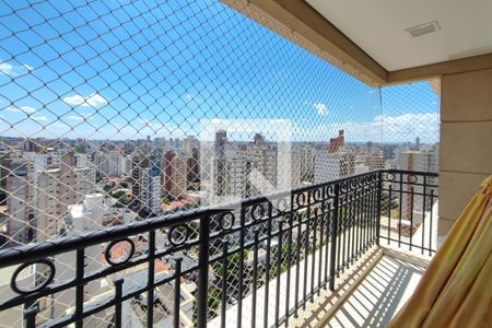 Varanda da Sala de apartamento para alugar com 1 quarto, 45m² em Cambuí, Campinas