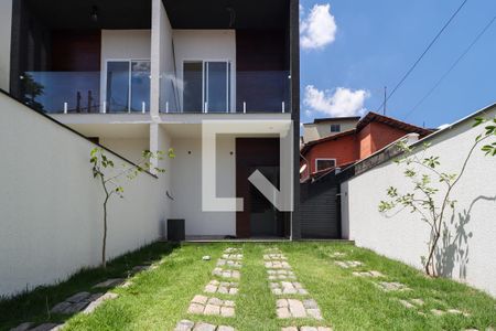 Garagem de casa de condomínio à venda com 3 quartos, 103m² em Jardim Mirna, Taboão da Serra