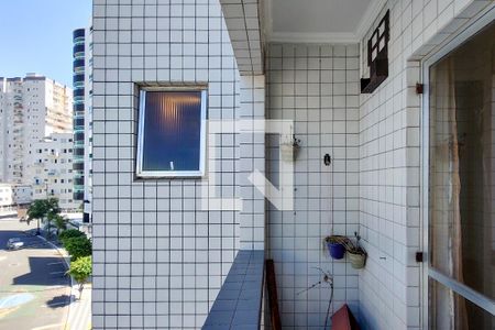 Sacada de apartamento para alugar com 2 quartos, 92m² em Vila Caiçara, Praia Grande