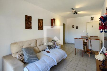 Sala de apartamento para alugar com 2 quartos, 92m² em Vila Caiçara, Praia Grande