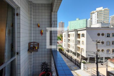 Sacada de apartamento para alugar com 2 quartos, 92m² em Vila Caiçara, Praia Grande
